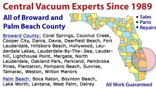 central vacuum service location